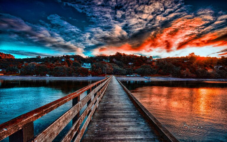 Cornwallis Wharf, Manukau Harbour, New Zealand